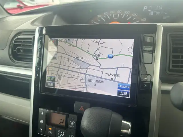 ダイハツ タント X 東京都 2015(平27)年 9.9万km パールホワイトⅢ 純正メモリナビ（NSZN-W65DB）/・Bluetooth/TV/CD/DVD/USB/ドライブレコーダー（DRV-325）/アイドリングストップ/横滑り防止装置/盗難防止装置/パワースライドドア/オートライト/オートエアコン/純正14インチアルミホイール/スペアキー1本/ETC/取扱説明書/保証書