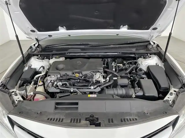 トヨタ カムリ G レザーパッケージ 大分県 2019(平31)年 5.1万km プラチナホワイトパールマイカ ワンオーナ/純正ナビ/（フルセグ/CD/DVD/Bluetooth）/モデリスタエアロ/トヨタセーフティーセンス/・プリクラッシュセーフティー/・レーンディパーチャアシスト/・オートハイビーム/・クリアランスソナー/・レーダークルーズコントロール/レザーシート/前席パワーシート/前席シートヒーター/ヘッドアップディスプレイ/バックカメラ/ステアリングスイッチ/オートブレーキホールド/電動パーキングブレーキ/オートリトラミラー/保証書・取扱説明書