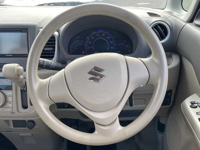 スズキ スペーシア X 青森県 2014(平26)年 11.7万km フィズブルーパールメタリック/ホワイト ４WD/社外ディスプレイオーディオ/ワンセグ/CD/DVD/D席シートヒーター/純正フロアマット/プッシュスタート/スマートキー/両側パワースライドドア