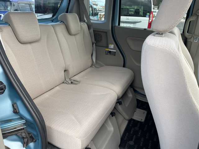 スズキ スペーシア X 青森県 2014(平26)年 11.7万km フィズブルーパールメタリック/ホワイト ４WD/社外ディスプレイオーディオ/ワンセグ/CD/DVD/D席シートヒーター/純正フロアマット/プッシュスタート/スマートキー/両側パワースライドドア