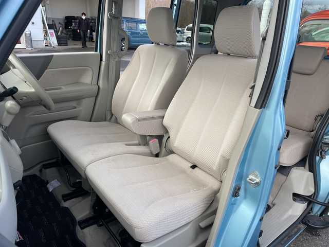 スズキ スペーシア X 青森県 2014(平26)年 11.7万km フィズブルーパールメタリック/ホワイト ４WD/社外ディスプレイオーディオ/ワンセグ/CD/DVD/D席シートヒーター/純正フロアマット/プッシュスタート/スマートキー/両側パワースライドドア