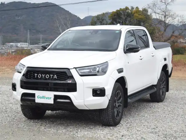トヨタ ハイラックス Z GRスポーツ 兵庫県 2023(令5)年 1.7万km スーパーホワイトⅡ 純正ナビ/全方位カメラ/トノカバー/ETC/ドライブレコーダー前後/トヨタセーフティセンス/パドルシフト/レーダークルーズコントロール/ステアリングリモコン/スマートキー/純正アルミホイール/LEDヘッドライト