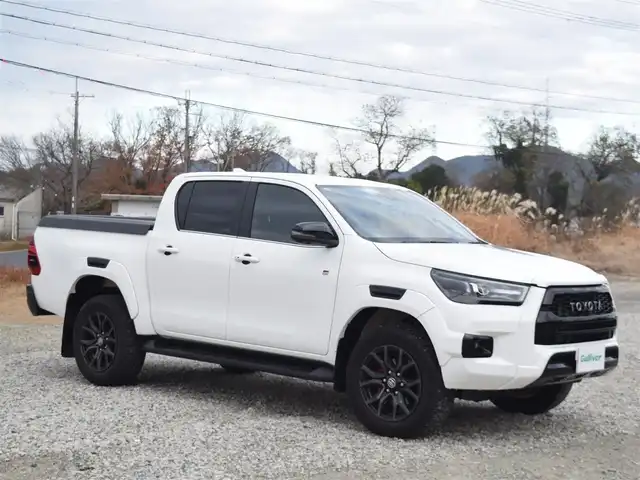 トヨタ ハイラックス Z GRスポーツ 兵庫県 2023(令5)年 1.7万km スーパーホワイトⅡ 純正ナビ/全方位カメラ/トノカバー/ETC/ドライブレコーダー前後/トヨタセーフティセンス/パドルシフト/レーダークルーズコントロール/ステアリングリモコン/スマートキー/純正アルミホイール/LEDヘッドライト