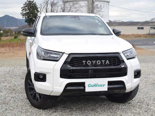 トヨタ ハイラックス Z GRスポーツ 兵庫県 2023(令5)年 1.7万km スーパーホワイトⅡ 純正ナビ/全方位カメラ/トノカバー/ETC/ドライブレコーダー前後/トヨタセーフティセンス/パドルシフト/レーダークルーズコントロール/ステアリングリモコン/スマートキー/純正アルミホイール/LEDヘッドライト