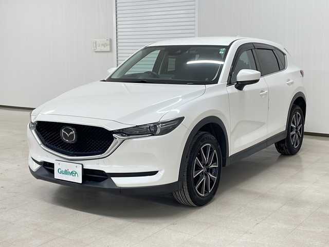 マツダ ＣＸ－５ XD プロアクティブ 熊本県 2017(平29)年 3.6万km スノーフレイクホワイトパールマイカ 純正ＳＤナビ（ＣＤ/ＤＶＤ/ＢＴ/フルセグ）/バックカメラ・サイドカメラ/純正ＥＴＣ/前方ドラレコ/パワーバックドア/運転席パワーシート/衝突軽減システム/ブラインドスポットモニター/レーンキープアシスト/レーダークルーズコントロール/前後コーナーセンサー/前席シートヒーター/ヘッドライトディスプレイ/ステアリングヒーター/ステアリングスイッチ/オートライト/純正フロアマット/純正19インチＡＷ/電格ウインカーミラー/電動パーキングブレーキ/スペアキー1本