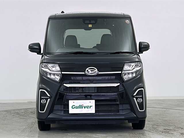 ダイハツ タント カスタム X 宮城県 2020(令2)年 5.5万km パールブラック スマートアシスト/・衝突軽減ブレーキ/・車線逸脱防止警報/・オートハイビーム/・誤発進抑制機能（前方）/・先行車発進お知らせ機能/ロングスライドシート/両側パワースライドドア/社外ナビ（CN-RE06WD)/地図SDなし動作未確認/フルセグTV/ハーフレザーシート/ステアリングスイッチ/プッシュスタート/スマートキー/LEDヘッドライト/フォグランプ/純正14インチAW/純正フロアマット/ドアバイザー