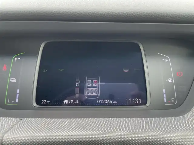 ホンダ フィット e:HEVクロスター 福岡県 2021(令3)年 1.2万km サーフブルー レーンキープアシスト/横滑り防止装置/エアバッグ(W＋サイド)/カーテンエアバッグ/ABS/パーキングアシスト/前後コーナーセンサー/バックカメラ/Gathersナビ(BT/CD/iPod/AUX/AMFM/フルセグ)/クルーズコントロール(追従あり)/オートライト/純正アルミホイール/純正フロアマット/スマートキー/ワンオーナー