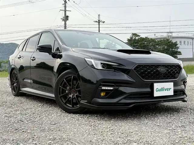 スバル レヴォーグ 1．8STIスポーツ EX 兵庫県 2021(令3)年 2万km クリスタルブラックシリカ STIマフラー/社外車高調/STIエアロ（F/S/RU）/STI18インチ鍛造AW/パワーバックドア/純正ナビ/バックカメラ/左サイドカメラ/ETC/エンジンスターター/レーダークルーズ&レーンキープ/ブラインドスポットモニター/ドラレコ