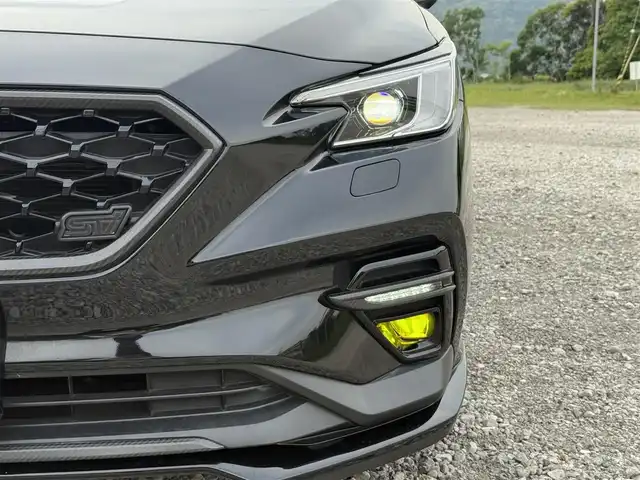 スバル レヴォーグ 1．8STIスポーツ EX 兵庫県 2021(令3)年 2万km クリスタルブラックシリカ STIマフラー/社外車高調/STIエアロ（F/S/RU）/STI18インチ鍛造AW/パワーバックドア/純正ナビ/バックカメラ/左サイドカメラ/ETC/エンジンスターター/レーダークルーズ&レーンキープ/ブラインドスポットモニター/ドラレコ