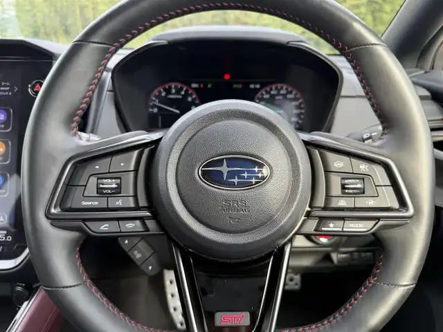 スバル レヴォーグ 1．8STIスポーツ EX 兵庫県 2021(令3)年 2万km クリスタルブラックシリカ STIマフラー/社外車高調/STIエアロ（F/S/RU）/STI18インチ鍛造AW/パワーバックドア/純正ナビ/バックカメラ/左サイドカメラ/ETC/エンジンスターター/レーダークルーズ&レーンキープ/ブラインドスポットモニター/ドラレコ