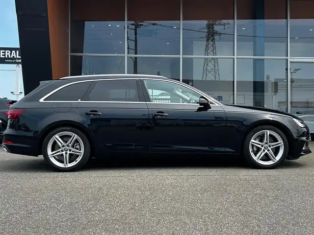 アウディ Ａ４ アバント 45TSFIクワトロ マイスターシュトック 富山県 2019(令1)年 1万km 黒 HDDナビ/フルセグテレビ/360°カメラ/Bluetooth接続/AM/FMラジオ/CD再生/アイドリングストップ/プッシュスタート/純正前後ドラレコ/ACC/パワーバックドア/ETC2.0/D/N席シートヒーター/バーチャルコックピット/クワトロ