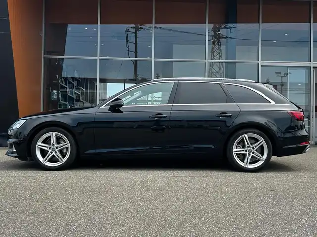 アウディ Ａ４ アバント 45TSFIクワトロ マイスターシュトック 富山県 2019(令1)年 1万km 黒 HDDナビ/フルセグテレビ/360°カメラ/Bluetooth接続/AM/FMラジオ/CD再生/アイドリングストップ/プッシュスタート/純正前後ドラレコ/ACC/パワーバックドア/ETC2.0/D/N席シートヒーター/バーチャルコックピット/クワトロ