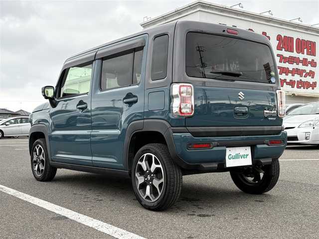 スズキ ハスラー HYBRID X 大分県 2020(令2)年 3.9万km デニムブルー ガンメタリック 2トーン ・純正ナビ(CD/DVD/BT/USB/CarPlay)/・全方位カメラ/・フルセグテレビ/・デュアルカメラブレーキ/・リアセンサー/・ドライブレコーダー/・ETC/・オートハイビーム/・ステアリングリモコン/・シートヒーター/・スマートキー/・プッシュスタート/・純正アルミホイール