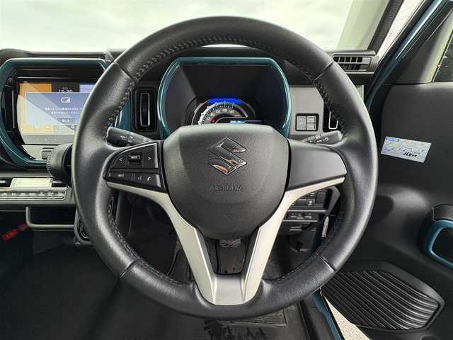 スズキ ハスラー HYBRID X 大分県 2020(令2)年 3.9万km デニムブルー ガンメタリック 2トーン ・純正ナビ(CD/DVD/BT/USB/CarPlay)/・全方位カメラ/・フルセグテレビ/・デュアルカメラブレーキ/・リアセンサー/・ドライブレコーダー/・ETC/・オートハイビーム/・ステアリングリモコン/・シートヒーター/・スマートキー/・プッシュスタート/・純正アルミホイール