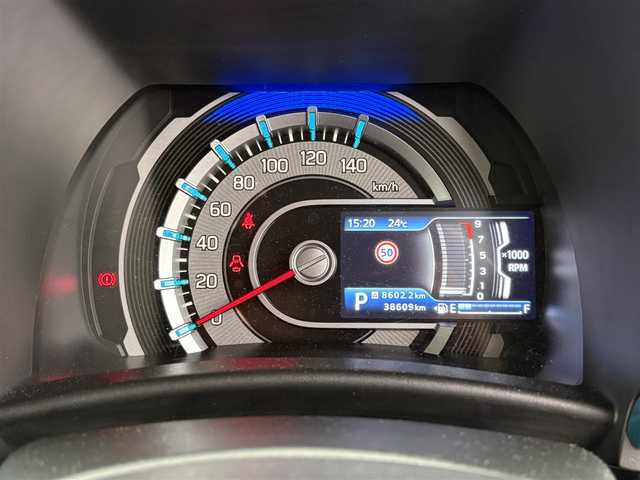 スズキ ハスラー HYBRID X 大分県 2020(令2)年 3.9万km デニムブルー ガンメタリック 2トーン ・純正ナビ(CD/DVD/BT/USB/CarPlay)/・全方位カメラ/・フルセグテレビ/・デュアルカメラブレーキ/・リアセンサー/・ドライブレコーダー/・ETC/・オートハイビーム/・ステアリングリモコン/・シートヒーター/・スマートキー/・プッシュスタート/・純正アルミホイール