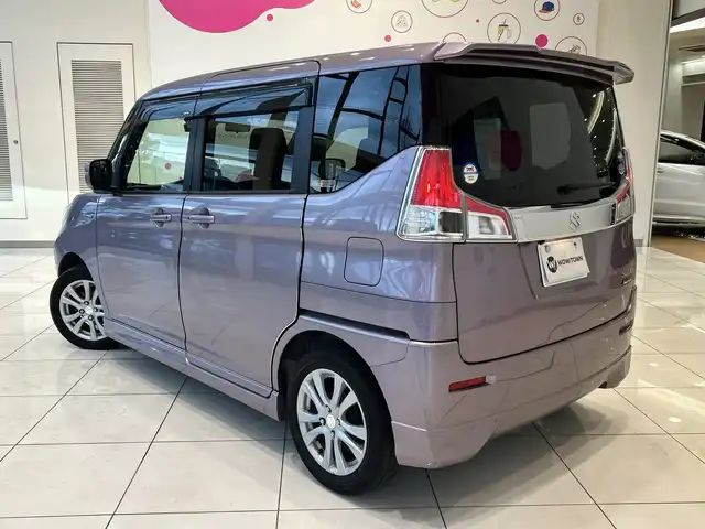 スズキ ソリオ HV MZ Dカメラ ブレーキS 埼玉県 2015(平27)年 4.7万km クォーツピンクM デュアルブレーキサポート/純正メモリナビ/　　CD/BT/USB/フルセグ/全方位カメラ/両側パワースライドドア/HIDオートライト/純正１５インチアルミホイール/前後ドライブレコーダー/シートヒーター/ステアリングスイッチ/スマートキー２本/ビルトインＥＴＣ