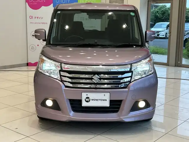 スズキ ソリオ HV MZ Dカメラ ブレーキS 埼玉県 2015(平27)年 4.7万km クォーツピンクM デュアルブレーキサポート/純正メモリナビ/　　CD/BT/USB/フルセグ/全方位カメラ/両側パワースライドドア/HIDオートライト/純正１５インチアルミホイール/前後ドライブレコーダー/シートヒーター/ステアリングスイッチ/スマートキー２本/ビルトインＥＴＣ