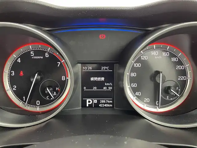 スズキ スイフト XL 大阪府 2017(平29)年 4.3万km スピーディーブルーM 禁煙車/衝突軽減ブレーキ/　・誤発進抑制機能/　・車線逸脱抑制機能/社外メモリーナビ[AVIC-RZ300]/　CD/DVD/AM/FM/ワンセグ/Bluetooth/バックカメラ/オートライト/フォグランプ/ライトレベライザー/レーダークルーズコントロール/スマートキー/ETC/純正フロアマット/パドルシフト/MTモード付AT