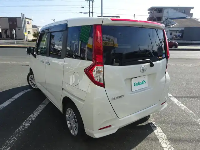 トヨタ ルーミー G 静岡県 2019(令1)年 5.4万km パールホワイトⅢ 禁煙車/両側パワースライドドア/車検令和8年8月29日まで/純正SDナビ　NSCNーW68/（CD/SD/BT/AUX/ワンセグTV）/バックカメラ/ステアリングリモコン/プッシュスタート・スマートキー/クルーズコントロール/スマートアシスト3/・衝突回避支援ブレーキ機能/・衝突警報機能/・車線逸脱警報機能/・先行車発進お知らせ機能/・オートハイビーム/・コーナーセンサー/純正前方ドライブレコーダー/ビルトインETC/純正フロアマット・バイザー/保証書・取扱説明書/記録簿