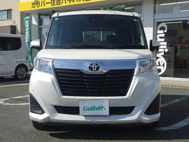 トヨタ ルーミー G 静岡県 2019(令1)年 5.4万km パールホワイトⅢ 禁煙車/両側パワースライドドア/車検令和8年8月29日まで/純正SDナビ　NSCNーW68/（CD/SD/BT/AUX/ワンセグTV）/バックカメラ/ステアリングリモコン/プッシュスタート・スマートキー/クルーズコントロール/スマートアシスト3/・衝突回避支援ブレーキ機能/・衝突警報機能/・車線逸脱警報機能/・先行車発進お知らせ機能/・オートハイビーム/・コーナーセンサー/純正前方ドライブレコーダー/ビルトインETC/純正フロアマット・バイザー/保証書・取扱説明書/記録簿