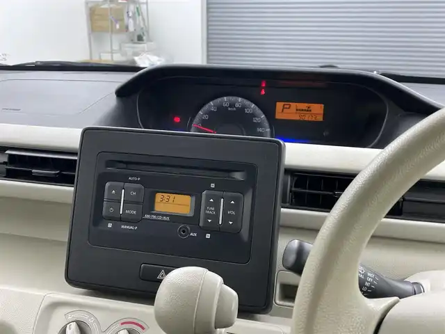 スズキ ワゴンＲ FA 大分県 2018(平30)年 9.1万km リフレクティブオレンジM 社外オーディオ/・CD/AM/FM/AUX/純正フロアマット/ドアバイザー/電動格納ミラー/横滑り防止装置/マニュアルレベライザー/リモコンキー