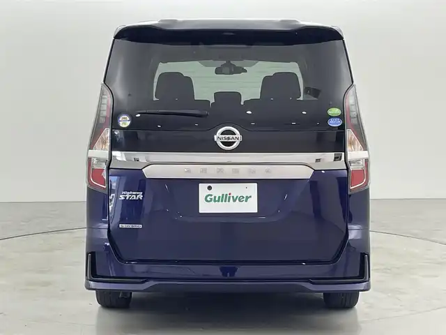 日産 セレナ ハイウェイスター V 福岡県 2020(令2)年 5.9万km アズライトブルー 後席モニター　/純正９型ナビ/フルセグTV/全方位カメラ　/純正前後ドラレコ　/ＥＴＣ　/障害物センサー　/ＡＣＣ　/エマージェンシーブレーキ　/レーンキープ　/ＢＳＷ　/パーキングアシスト　/両側電動スライドドア　/純正１６インチＡＷ