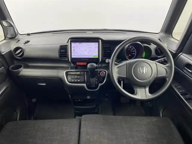 ホンダ Ｎ ＢＯＸ G 福井県 2016(平28)年 8.9万km スマートブラック 社外メモリナビ/-フルセグTV/-BT/両側スライドドア/バックカメラ/LEDライト/ETC