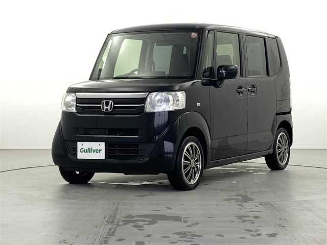 ホンダ Ｎ ＢＯＸ G 福井県 2016(平28)年 8.9万km スマートブラック 社外メモリナビ/-フルセグTV/-BT/両側スライドドア/バックカメラ/LEDライト/ETC