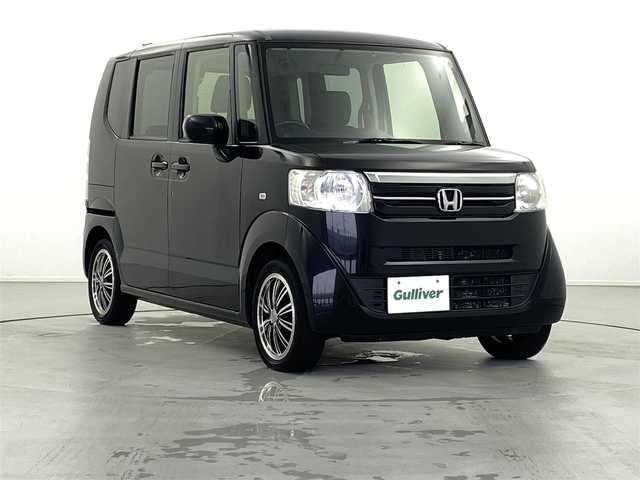 ホンダ Ｎ ＢＯＸ G 福井県 2016(平28)年 8.9万km スマートブラック 社外メモリナビ/-フルセグTV/-BT/両側スライドドア/バックカメラ/LEDライト/ETC