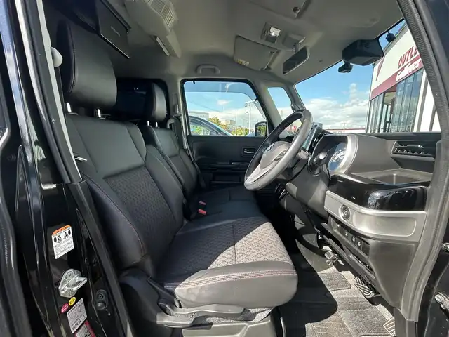 スズキ スペーシア カスタム HYBRID XS ターボ 大阪府 2018(平30)年 5.1万km ブルーイッシュブラックパール3 純正8インチナビ/　（フルセグTV/CD/DVD/Bluetooth/AUX）/社外10.1インチ後席モニター/　（アルパイン製）/全方位モニター/両側パワースライドドア/ハーフレザーシート/　（シートヒーター有）/ドライブレコーダー/クルーズコントロール/純正15インチアルミホイール/ビルトインETC/純正フロアマット