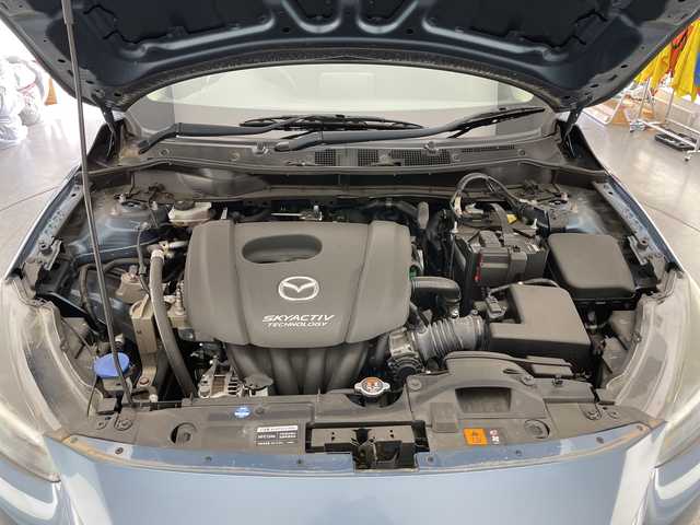 マツダ デミオ 13S 長野県 2015(平27)年 2.4万km ブルーリフレックスマイカ 4WD/ワンオーナー/純正SDナビ&フルセグTV&CD&DVD&USB&BT/衝突軽減ブレーキ/アイドリングストップ/ステアリングスイッチ/バックカメラ/ETC/LEDヘッドライト/オートライト/電動格納ミラー/純正15インチAW付サマータイヤ装着/社外AW付スタッドレスタイヤ積込/純正フロアマット/プッシュスタート/スマートキー/スペアキー1本/取扱説明書/新車保証書