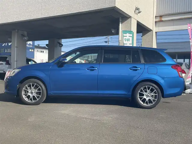 トヨタ カローラ フィールダー 1．5G 宮城県 2012(平24)年 10.2万km コバルトブルーメタリック 社外HDDナビ/フルセグTV/Bluetooth/社外16インチAW/ETC/スペアキー