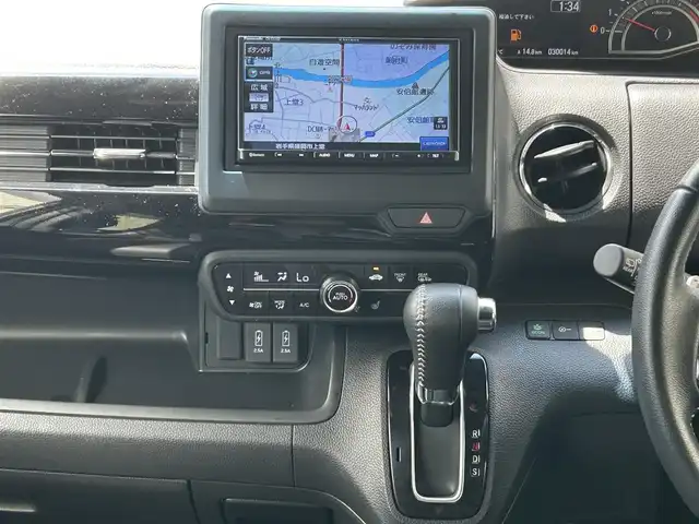 ホンダ Ｎ ＢＯＸ L ターボ 岩手県 2021(令3)年 3万km プラチナホワイトパール ワンオーナー/4WD/ホンダセンシング/社外ナビ/両側パワースライドドア/前方ドライブレコーダー/バックカメラ/シートヒーター/LEDヘッドライト/フォグランプ/オートライト/ヘッドライトレベライザー/純正15インチアルミホイール/Bluetooth/プッシュスタート/スマートキー/エンジンスターターリモコン