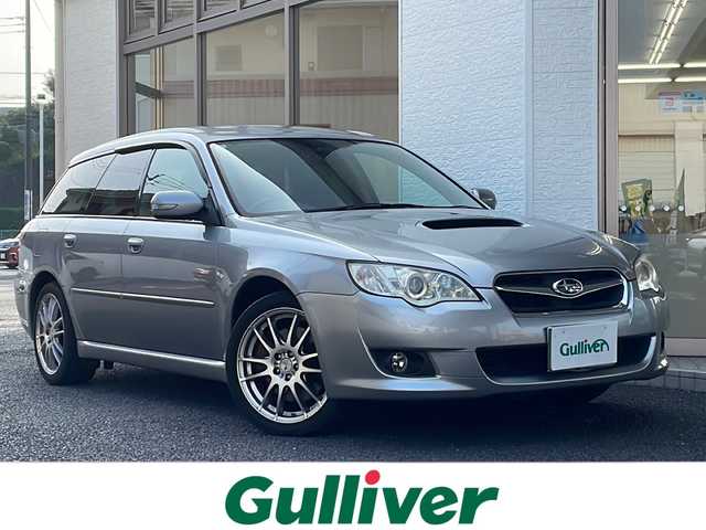 スバル レガシィ ツーリングワゴン 2．0GT 神奈川県 2007(平19)年 4.7万km スティールシルバーメタリック ワンオーナー/社外SDナビ/　Bluetooth/CD/DVD/USB/フルセグTV/パドルシフト/運転席パワーシート/プッシュスタート/社外17インチAW/純正フロアマット/電格ミラー/保証書/取扱説明書