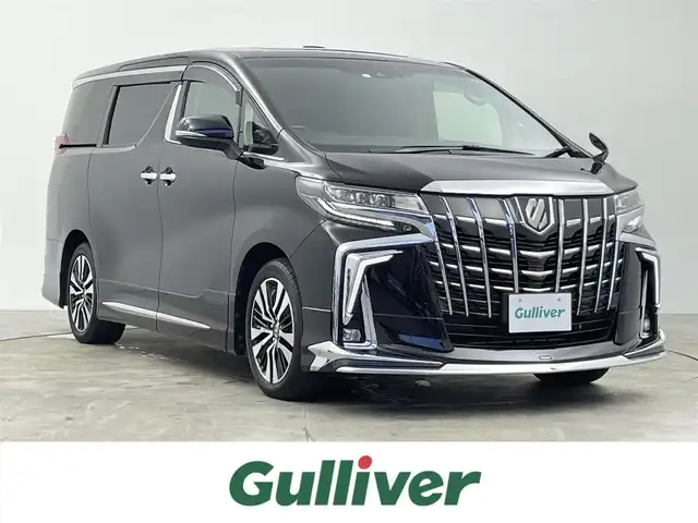 トヨタ アルファード S Cパッケージ 千葉県 2023(令5)年 2.2万km ブラック ツインムーンルーフ/フリップダウンモニター/モデリスタエアロ/トヨタセーフティセンス/・プリクラッシュセーフティ/・レーントレーシングアシスト/・クリアランスソナー/・ブラインドスポットモニター/・ロードサインアシスト/ナビ付純正9インチディスプレイオーディオ/CD DVD Bluetooth Miracast/バックカメラ/両側パワースライドドア/パワーバックドア/レーダークルーズコントロール/LEDオートライト/レザーシート/メモリ付きパワーシート/シートエアコン/デジタルインナーミラー/純正18インチアルミホイール/パーキングスイッチ/ブレーキホールド/プッシュスタート/スマートキー/ビルトインETC