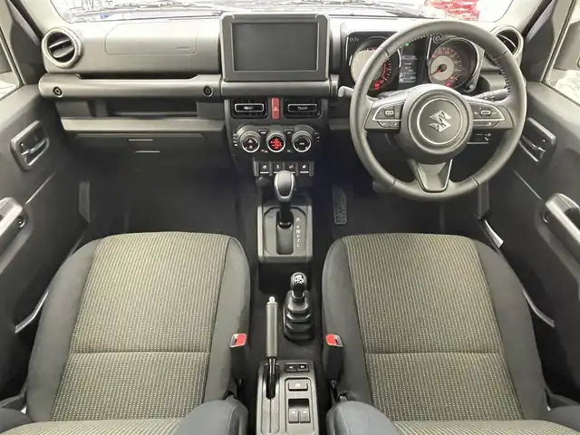 スズキ ジムニー ノマド FC 滋賀県 2025(令7)年 0.1千km 黒 追従クルーズコントロール/リアソナー/衝突軽減ブレーキ/LEDヘッドライト/オートマチックハイビーム/ヒルディセントコントロール/D/Nシートヒーター/純正フロアマット/プッシュスタート/スマートキー/ステアリングリモコン