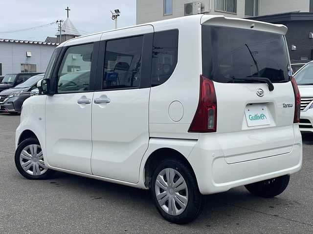 ダイハツ タント X 秋田県 2019(令1)年 6.2万km ホワイト 社外SDナビ/バックカメラ/社外ETC/前後ドライブレコーダー/前後コーナーセンサー/クリアランスソナー/車線逸脱警報/片側パワースライド/運助シートヒーター/衝突被害軽減システム/社外フロアマット/USB入力端子/スペアキー