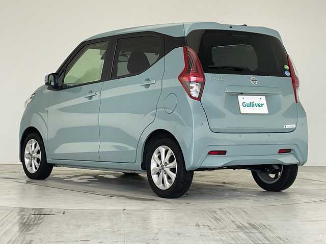 日産 デイズ X 滋賀県 2021(令3)年 5.9万km ソーダブルーM 純正９インチナビ/(CD/DVD/Bluetooth/フルセグTV/AUX)/全方位カメラ/コーナーセンサー/アイドリングストップ/ステアリングリモコン/純正フロアマット/オートライト/オートハイビーム/純正１４インチアルミホイール/ドライブレコーダー/ETC/スマートキー/スペアキー