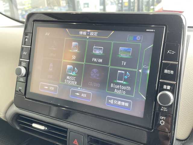 日産 デイズ X 滋賀県 2021(令3)年 5.9万km ソーダブルーM 純正９インチナビ/(CD/DVD/Bluetooth/フルセグTV/AUX)/全方位カメラ/コーナーセンサー/アイドリングストップ/ステアリングリモコン/純正フロアマット/オートライト/オートハイビーム/純正１４インチアルミホイール/ドライブレコーダー/ETC/スマートキー/スペアキー