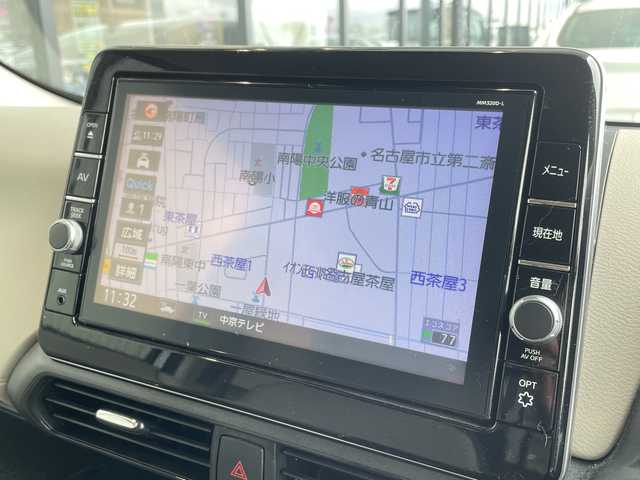 日産 デイズ X 滋賀県 2021(令3)年 5.9万km ソーダブルーM 純正９インチナビ/(CD/DVD/Bluetooth/フルセグTV/AUX)/全方位カメラ/コーナーセンサー/アイドリングストップ/ステアリングリモコン/純正フロアマット/オートライト/オートハイビーム/純正１４インチアルミホイール/ドライブレコーダー/ETC/スマートキー/スペアキー