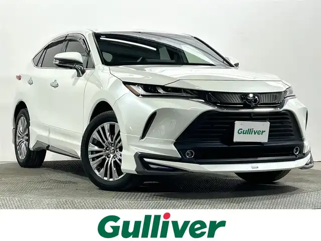 トヨタ ハリアー Z 大阪府 2020(令2)年 1.6万km ホワイトパールクリスタルシャイン モデリスタエアロ 純正12.3incナビTV 360カメラ デジタルインナーミラー ハーフレザー パワーシート 電動リアゲート ヘッドアップディスプレイ レーダーC 衝突軽減ブレーキ レーンアシスト ブラインドSM JBLサウンド