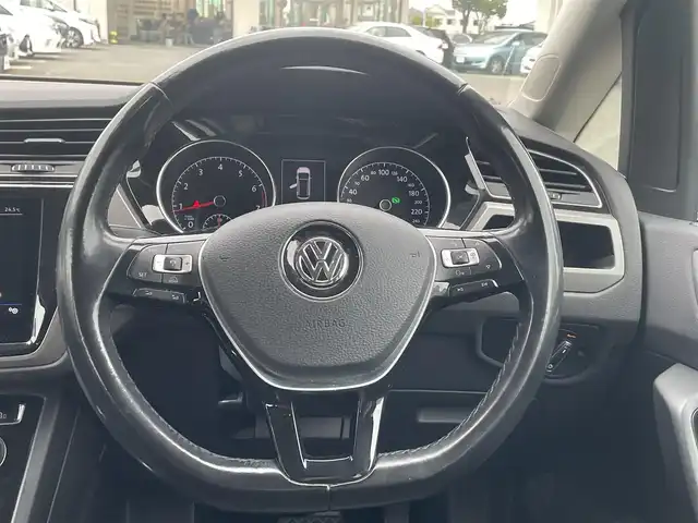 フォルクスワーゲン ゴルフ トゥーラン TSI ハイライン 宮城県 2018(平30)年 11.6万km アトランティックブルーM /ワンオーナー//純正メモリナビ//CD/DVD/SD/BT/USB/MSV/フルセグテレビ//バックカメラ//レーダークルーズコントロール//パドルシフト//プリクラッシュセーフティ//前席シートヒーター//ビルトインETC2.0//パークアシスト//パワーバックドア//LEDヘッドライト//純正ドライブレコーダー//スマートキーx2