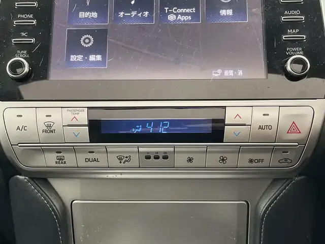 トヨタ ランドクルーザー プラド TX Lパッケージ マットブラED 神奈川県 2023(令5)年 3.8万km ホワイトパールクリスタルシャイン 純正メモリナビ 　Bluetooth/全方位カメラ /追従走行付きクルーズコントロール　/パワーシート　/シートヒータ/エアシート　/コーナーセンサー　/前後ドライブレコーダー　/純正アルミホイール　/ハーフレザーシート　