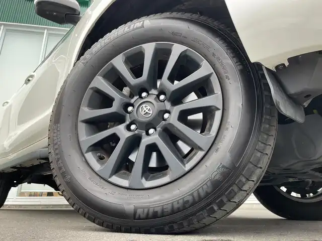 トヨタ ランドクルーザー プラド TX Lパッケージ マットブラED 神奈川県 2023(令5)年 3.8万km ホワイトパールクリスタルシャイン 純正メモリナビ 　Bluetooth/全方位カメラ /追従走行付きクルーズコントロール　/パワーシート　/シートヒータ/エアシート　/コーナーセンサー　/前後ドライブレコーダー　/純正アルミホイール　/ハーフレザーシート　