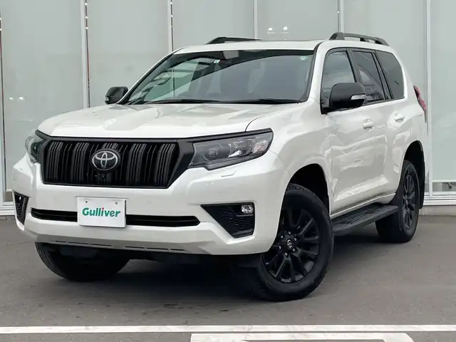 トヨタ ランドクルーザー プラド TX Lパッケージ マットブラED 神奈川県 2023(令5)年 3.8万km ホワイトパールクリスタルシャイン 純正メモリナビ 　Bluetooth/全方位カメラ /追従走行付きクルーズコントロール　/パワーシート　/シートヒータ/エアシート　/コーナーセンサー　/前後ドライブレコーダー　/純正アルミホイール　/ハーフレザーシート　