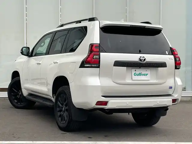 トヨタ ランドクルーザー プラド TX Lパッケージ マットブラED 神奈川県 2023(令5)年 3.8万km ホワイトパールクリスタルシャイン 純正メモリナビ 　Bluetooth/全方位カメラ /追従走行付きクルーズコントロール　/パワーシート　/シートヒータ/エアシート　/コーナーセンサー　/前後ドライブレコーダー　/純正アルミホイール　/ハーフレザーシート　