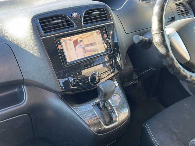 日産 セレナ ライダー パフォ Bライン S HV 富山県 2013(平25)年 15.6万km スーパーブラック 純正ＳＤナビ/【CD/DVD/SD/FM/AM/BT/フルセグTV】/後席アルパイン9インチモニター/バックカメラ/クルーズコントロール/アイドリングストップ/純正フロアマット/社外１５インチアルミホイール/ＥＴＣ/スマートキー×２/プッシュスタート/電動格納ミラー/保証書・記録簿/取扱説明書