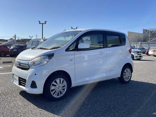 日産 デイズ S 島根県 2016(平28)年 10.6万km ホワイト エマージェンシーブレーキ/純正オーディオ/ETC/アイドリングストップ/電動格納ミラー/ISOFIX
