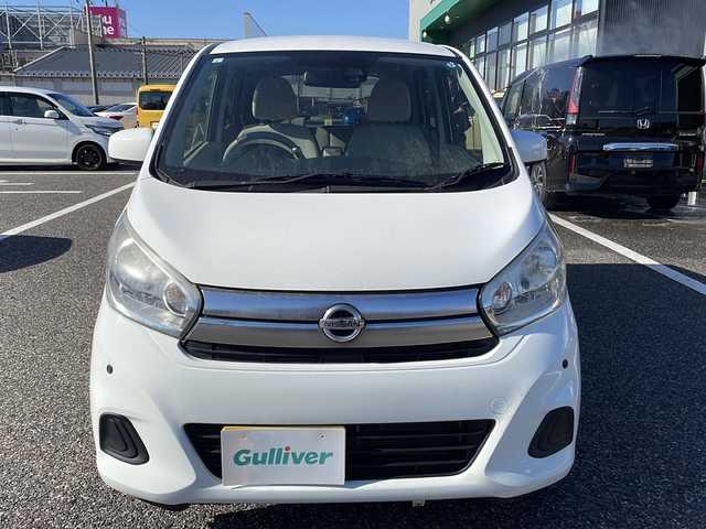 日産 デイズ S 島根県 2016(平28)年 10.6万km ホワイト エマージェンシーブレーキ/純正オーディオ/ETC/アイドリングストップ/電動格納ミラー/ISOFIX