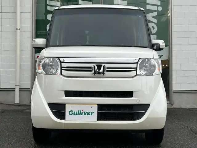 ホンダ Ｎ ＢＯＸ G Lパッケージ 新潟県 2015(平27)年 11.8万km プレミアムホワイトパールⅡ ワンオーナー/ワンセグテレビ/バックカメラ/ドアバイザー/片側パワースライドドア/ETC/ウィンカーミラー/シートヒーター/メモリナビ/電動格納ミラー